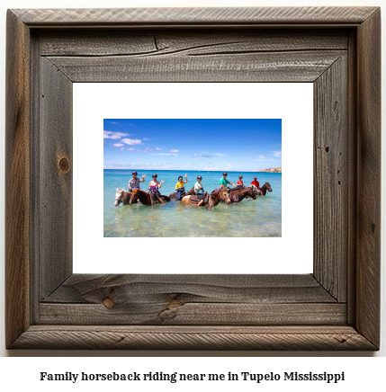 family horseback riding near me in Tupelo, Mississippi